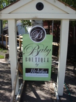Store front for Baby Boutique by McArthur